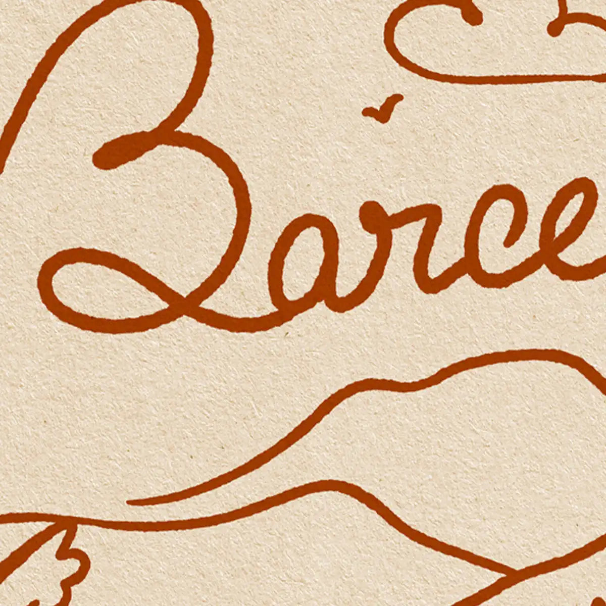 Montjuïc Barcelona Poster