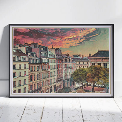 Marais Panorama poster – limited edition fine art print by Alecse