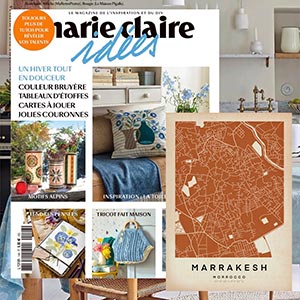 Póster del Mapa de Marrakech