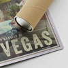 Coin de l'affiche de mariage de Las Vegas de la chapelle Graceland