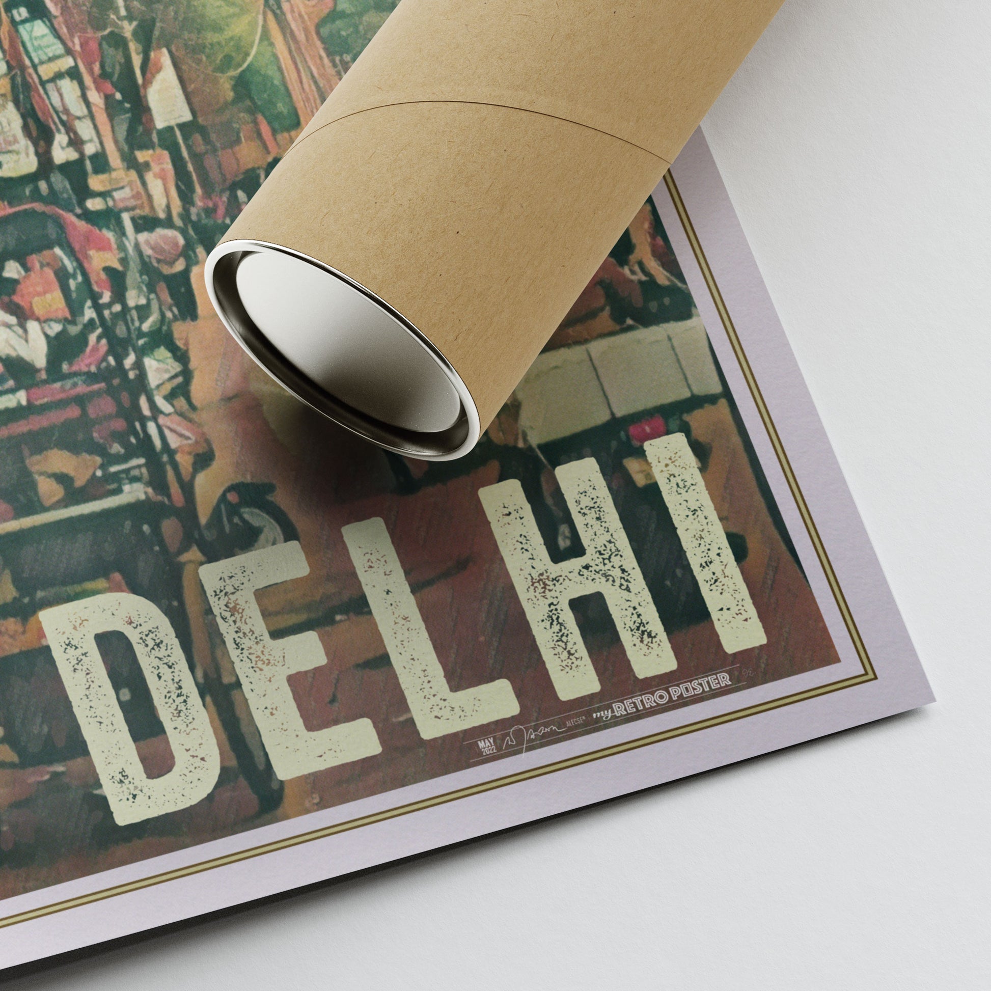 Corner of the Old Delhi poster