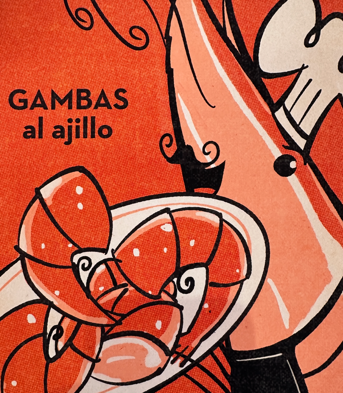 Gambas Poster La Cantina