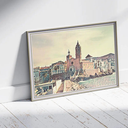 Sitges Sant Bartomeu i Santa Tecla poster – limited edition of 300 prints