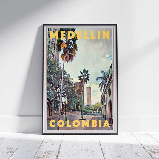 Limited Edition Medellin Poster by Alecse