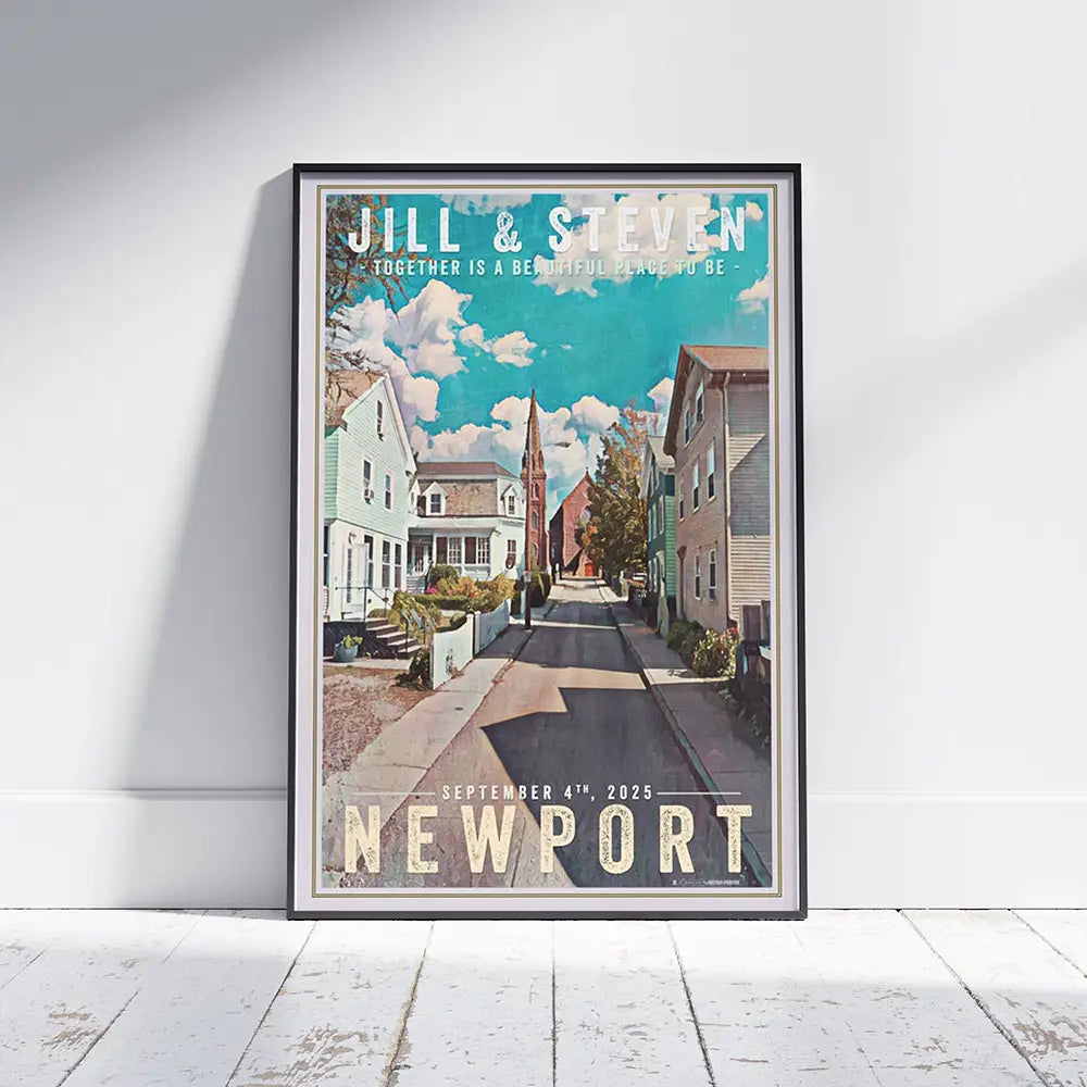 Gepersonaliseerde Bruiloftsposter