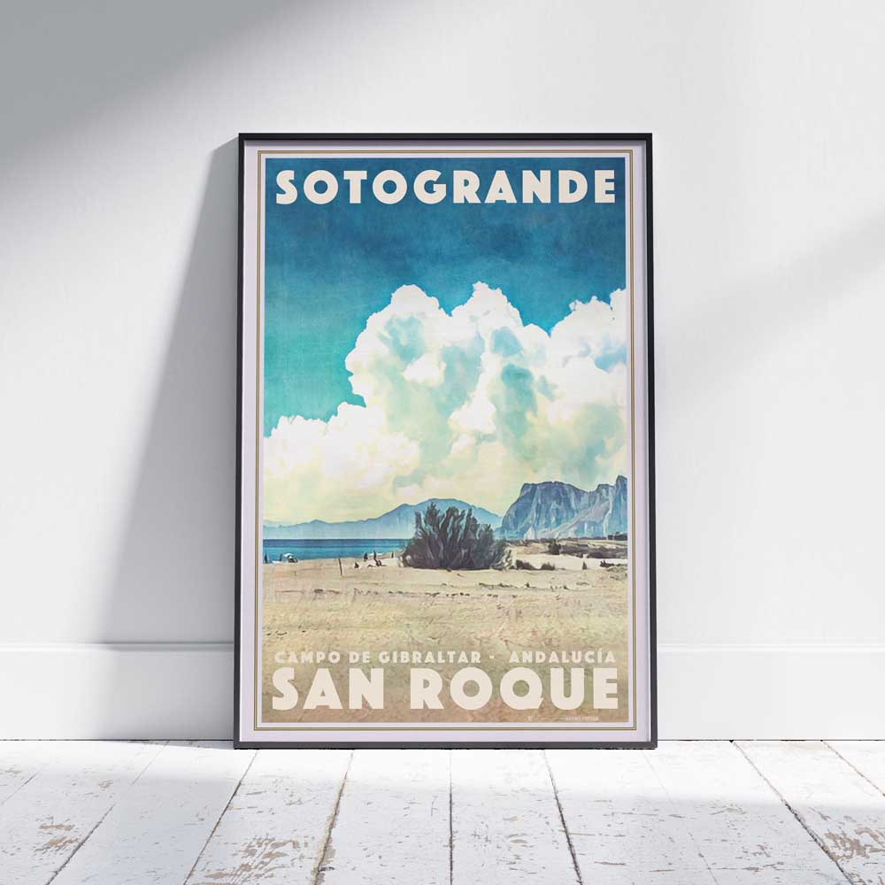 Sotogrande poster Campo de Gibraltar | Andalusia Travel Poster