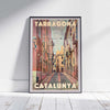 Poster of Tarragona by Alecse, titled Afternoon, limited edition