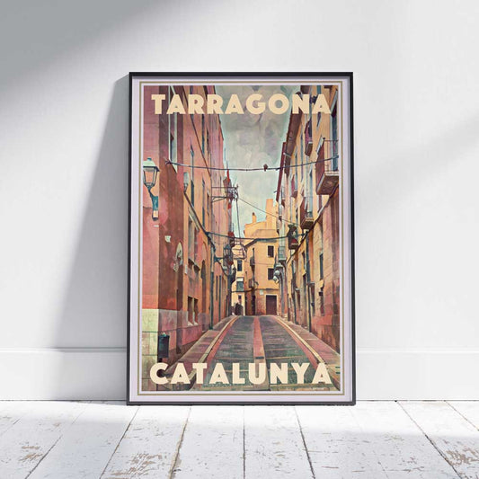 Affiche de Tarragone d'Alecse, intitulée Afternoon, édition limitée