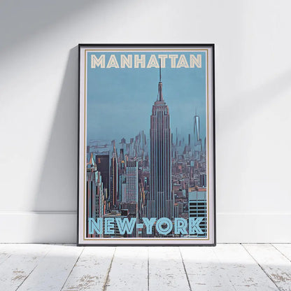 Manhattan poster New-York | Classic New York City Print