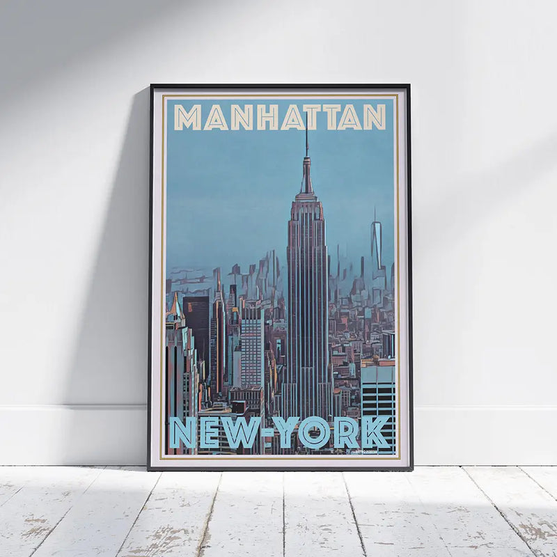 Manhattan poster New-York | Classic New York City Print