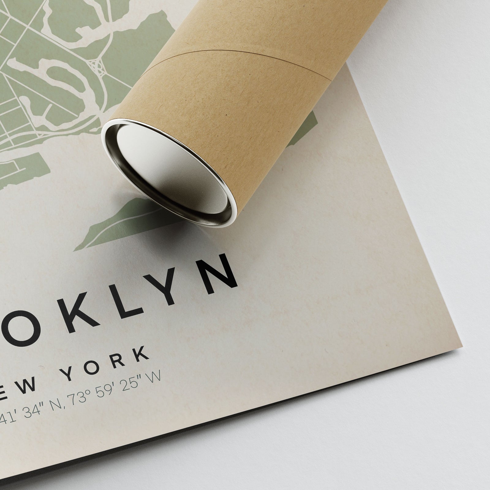 Corner of the New York Brooklyn poster