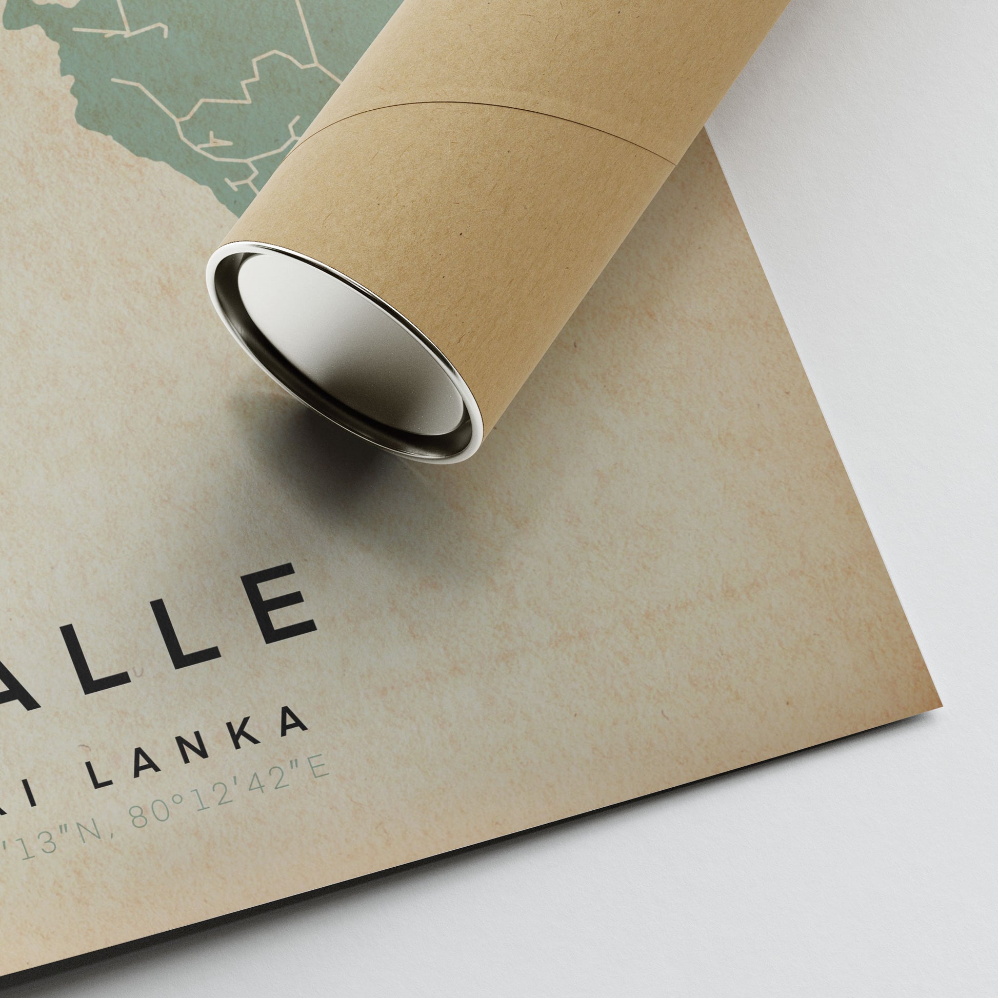 Corner of the Sri Lanka Galle poster