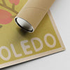 Almendras de Toledo Print - Pastel 70's Colors - Secure Packaging