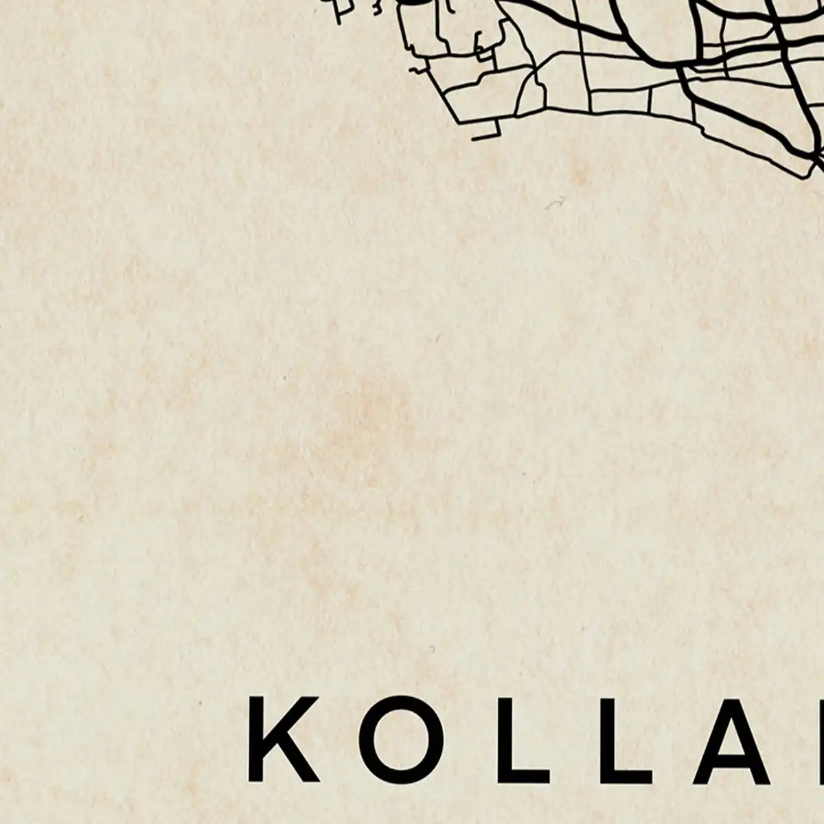 Kollam-kaartposter