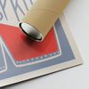 Corner of the Spritz poster and shipping tube