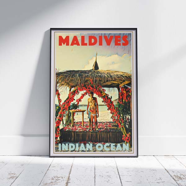 Happy times turned into arty vintage-style poster