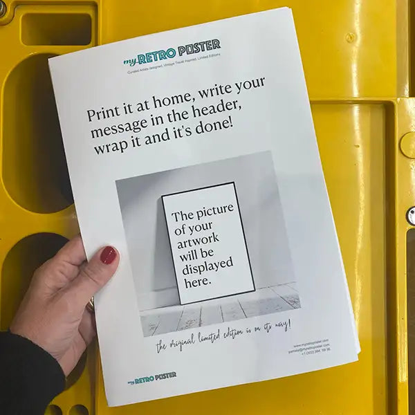 The Poster Gift Letter – A Thoughtful Gift, Ready Instantly
Poster Gift letter, if you don't get your poster on time, this is your life-saver