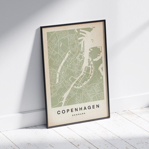 Copenhagen Map Poster