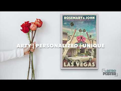 Impression d'art personnalisée de la chapelle de Vegas