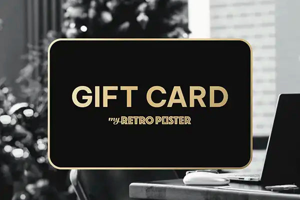 Myretroposter Posters Gift Cards, the gift of choice