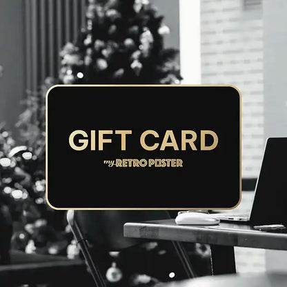 Myretroposter Posters Gift Cards, the gift of choice