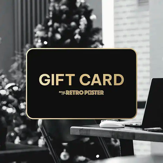 Myretroposter Posters Gift Cards, the gift of choice
