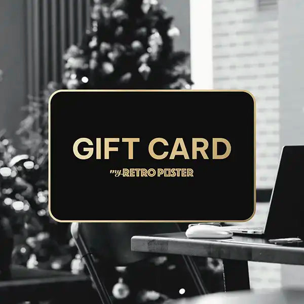 Myretroposter Posters Gift Cards, the gift of choice