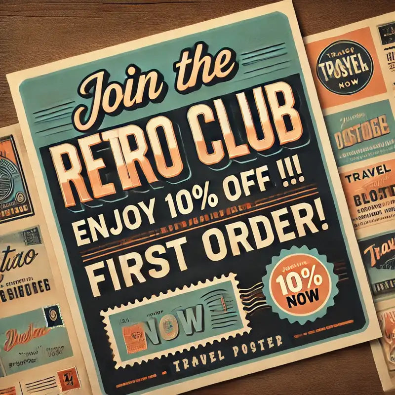 Join the Retro Club for Retro Poster fans