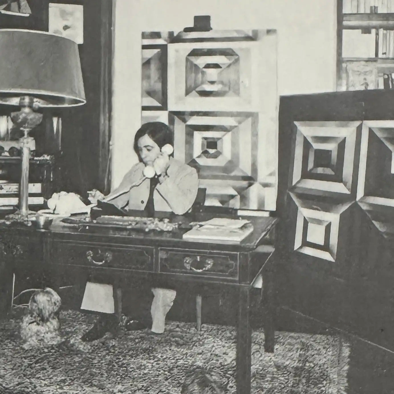 Bernard Jardel in his office