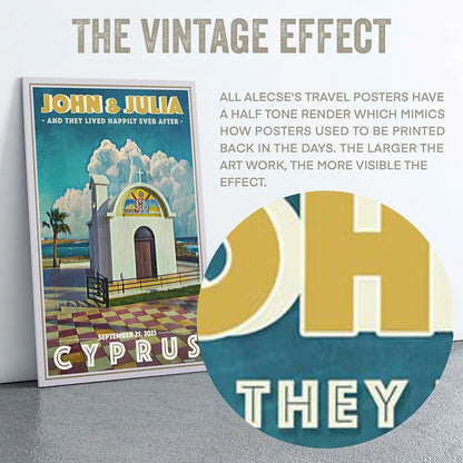 Gepersonaliseerde Bruiloftsposter