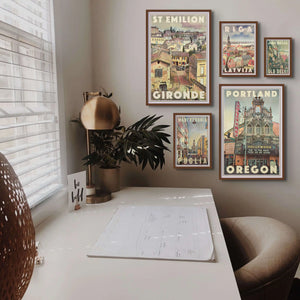 Retro Posters & Vintage Travel Posters by Alecse™