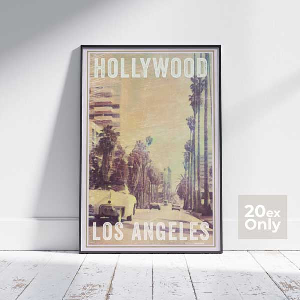 Hollywood Vibes poster by Alecse, Collector Edition 20ex