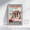 Louisville poster Kentucky by Alecse | Collector Edition US travel poster | 20ex