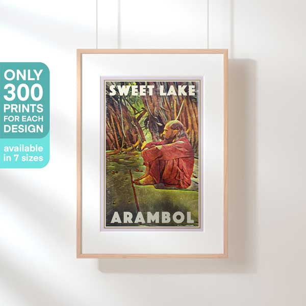 Affiche Sweet Lake Baba en édition limitée par Alecse | 300ex