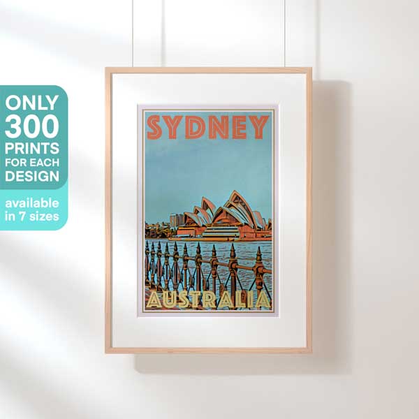 Limited Edition Classic Sydney Print of the Opera | 300ex