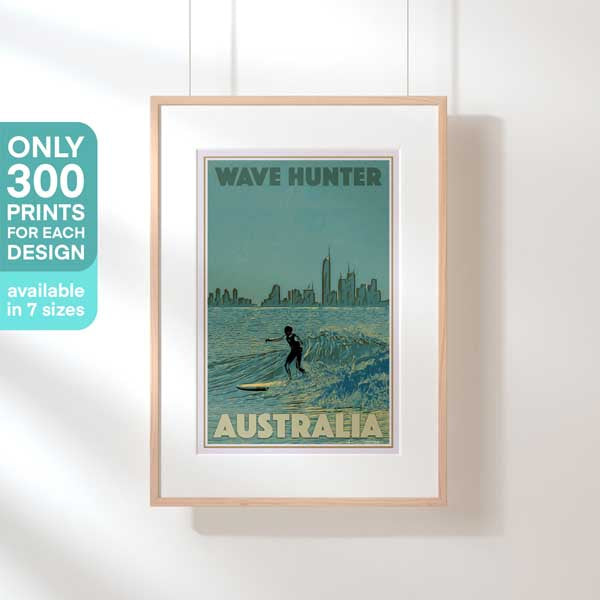 서핑 호주 포스터