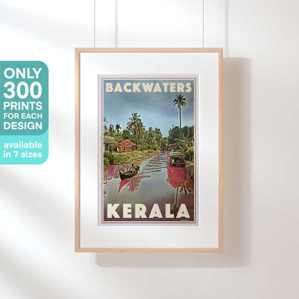 Limited Edition Kerala poster by Alecse | 300ex