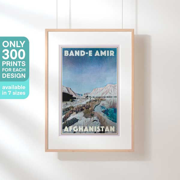 Limited Edition Afghanistan poster by Alecse