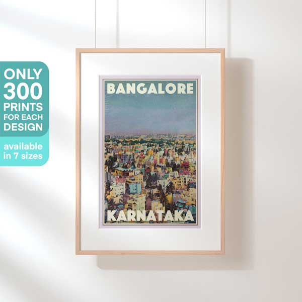 Limited Edition Bangalore poster by Alecse | 300ex