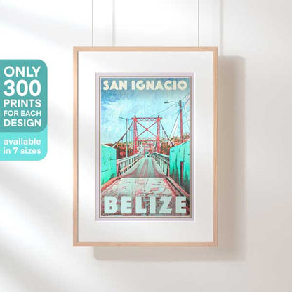 Limited Edition Belize poster