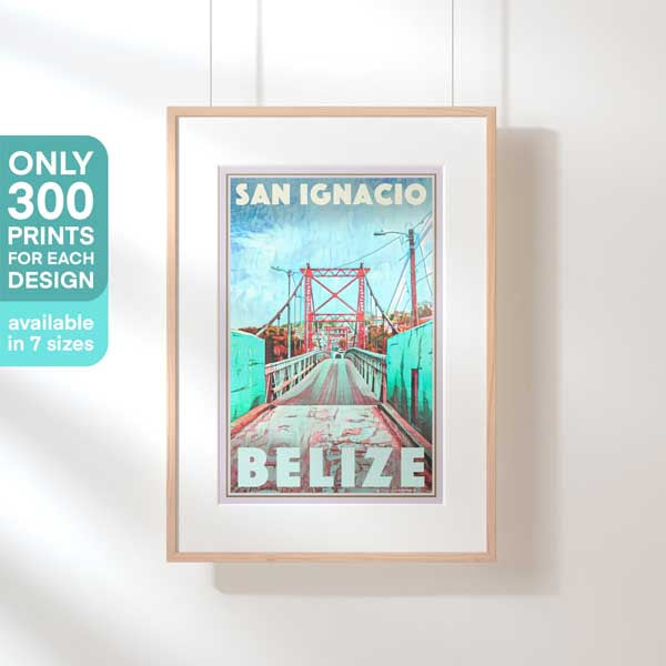 Limited Edition Belize poster