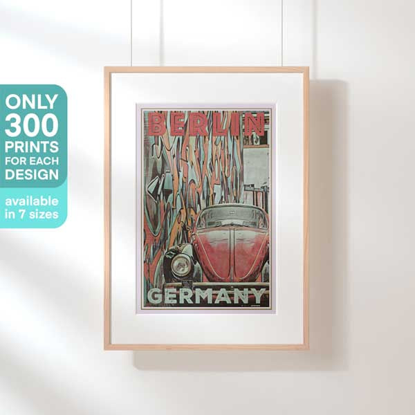 Limited Edition Berlin poster by Alecse  |  300ex