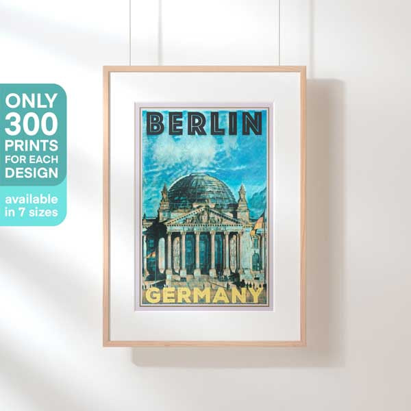 Limited Edition Berlin print of the Reichstag