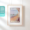 Biarritz Miramar 2 is a limited edition poster by Alecse printed at 300ex