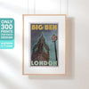 Limited Edition Big ben London poster by Alecse | 300ex