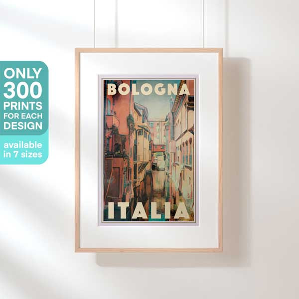 Limited Edition Bologna Poster by Alecse, 300ex