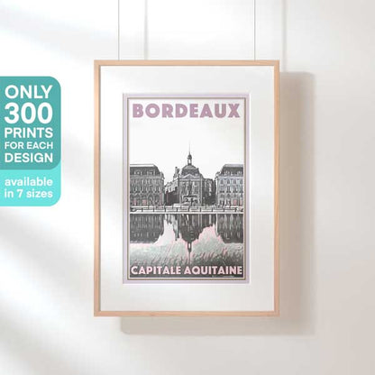 Bordeaux Poster 'Capitale Aquitaine'