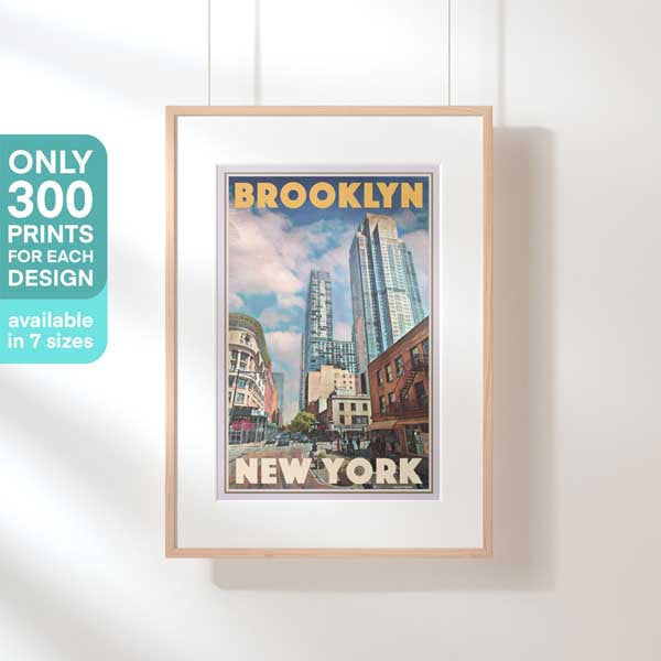 Limited Edition Brooklyn poster | Perspective by Alecse