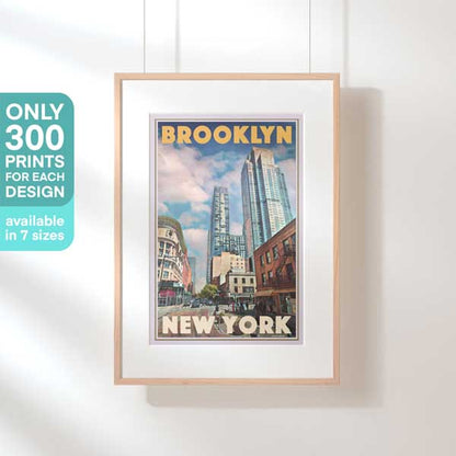 Limited Edition Brooklyn poster | Perspective by Alecse