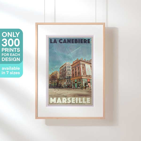 Limited Edition Marseille poster by Alecse